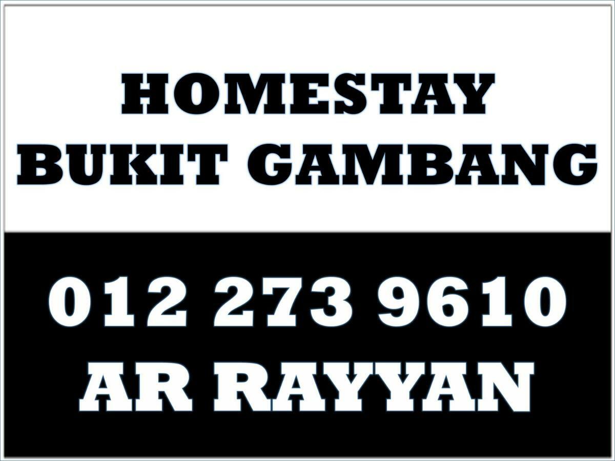 ar rayyan homestay bukit gambang Luaran gambar